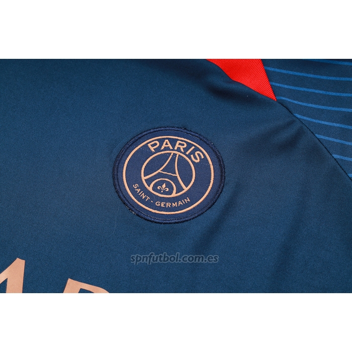 Chandal del Paris Saint-Germain Manga Corta 2023-2024 Azul - Pantalon Corto